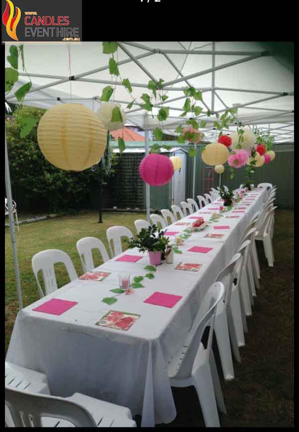 Candles Event Hire