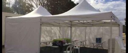 6x6m Marquees Setup 2 with walls